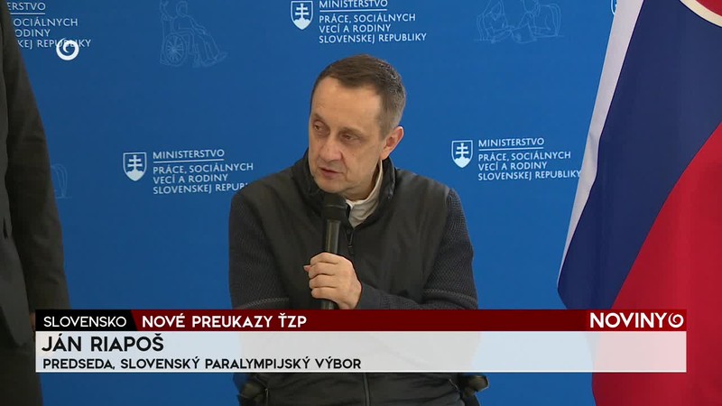 NOVÉ PREUKAZY ŤZP