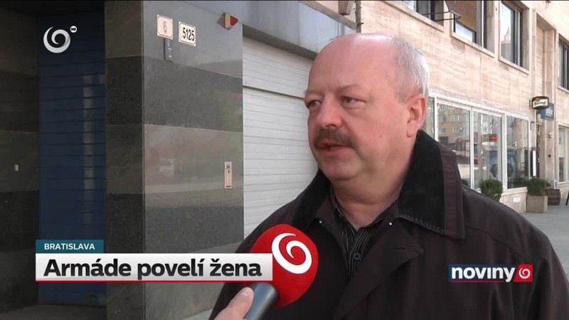 Armáde povelí žena