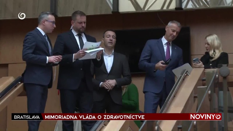 MIMORIADNA VLÁDA O ZDRAVOTNÍCTVE