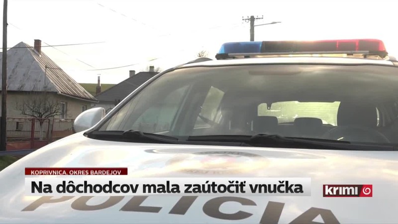Na dôchodcov mala zaútočiť vnučka