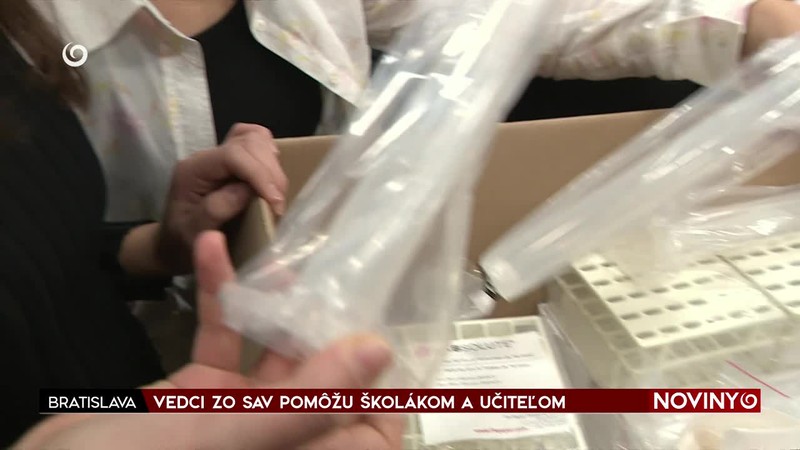 VEDCI ZO SAV POMÔŽU ŠKOLÁKOM A UČITEĽOM