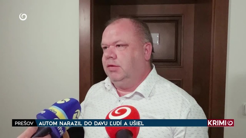 AUTOM NARAZIL DO DAVU ĽUDÍ A UŠIEL