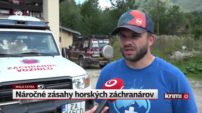Náročné zásahy horských záchranárov