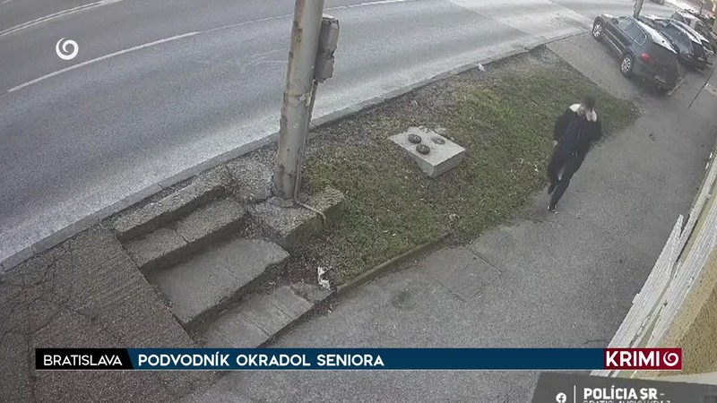 PODVODNÍK OKRADOL SENIORA