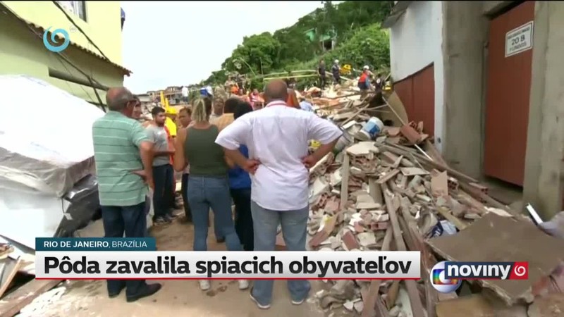 Pôda zavalila spiacich obyvateľov