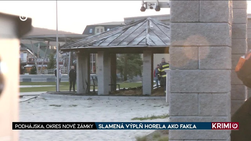 SLAMENÁ VÝPLŇ HORELA AKO FAKĽA