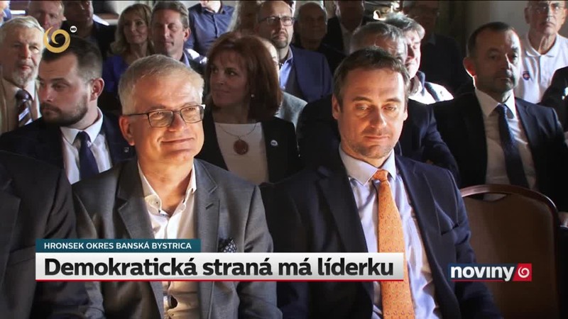 Demokratická straná má líderku