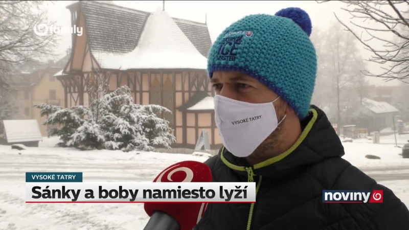 Sánky a boby namiesto lyží