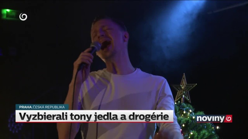 Vyzbierali tony jedla a drogérie