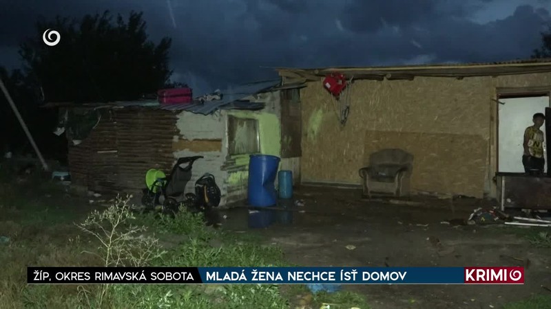 MLADÁ ŽENA NECHCE ÍSŤ DOMOV