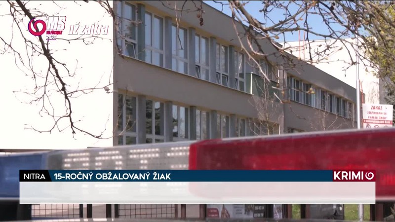 15-ROČNÝ OBŽALOVANÝ ŽIAK