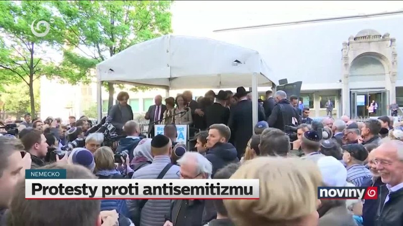 Protesty proti antisemitizmu
