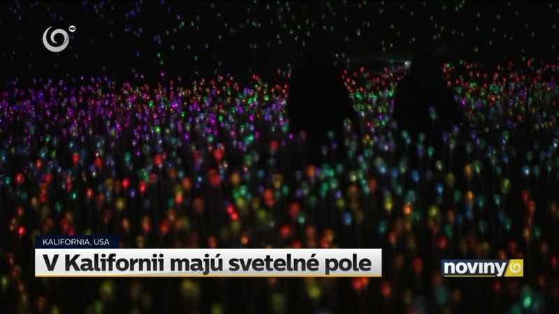 V Kalifornii majú svetelné pole