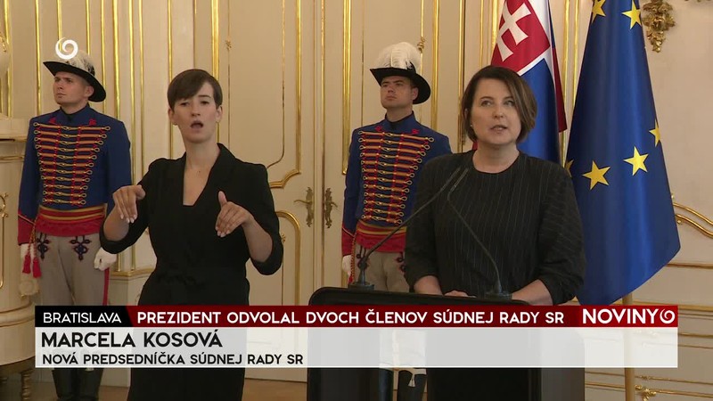PREZIDENT ODVOLAL DVOCH ČLENOV SÚDNEJ RADY SR