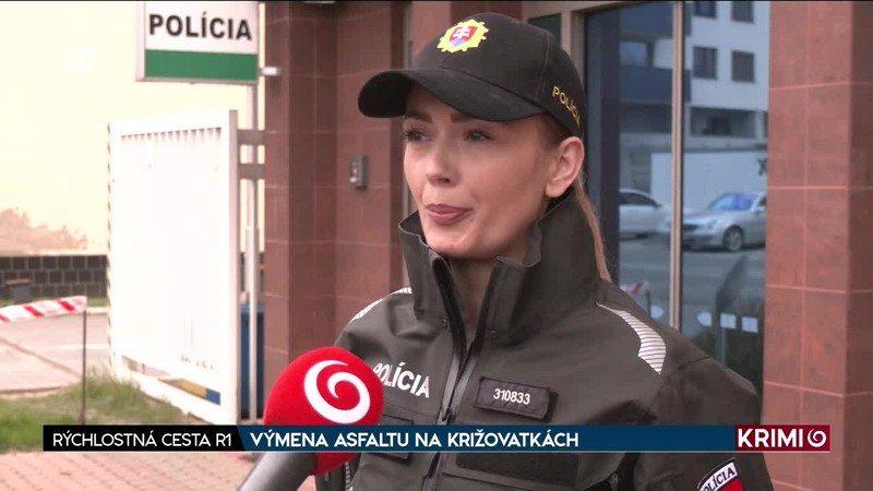 VÝMENA ASFALTU NA KRIŽOVATKÁCH