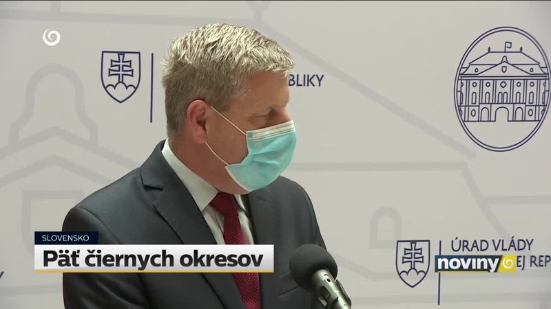 Päť čiernych okresov