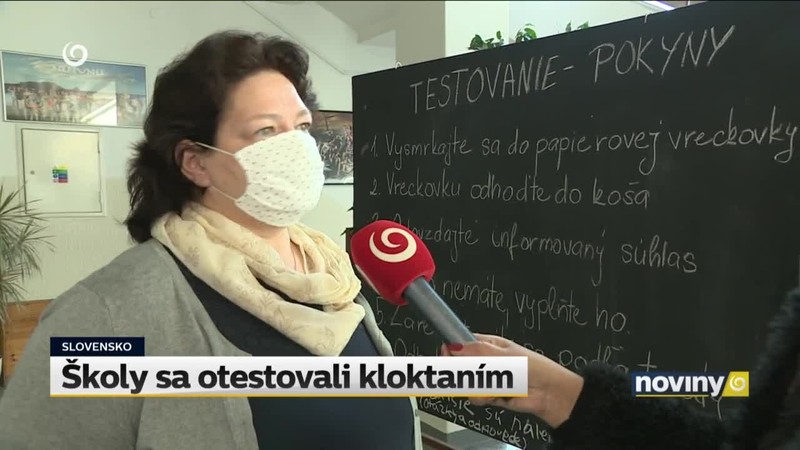 Školy sa otestovali kloktaním