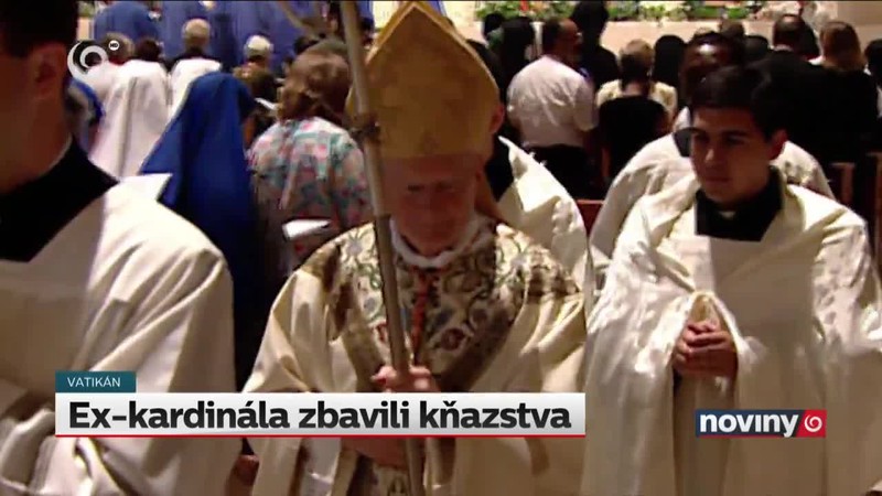 Ex-kardinála zbavili kňazstva
