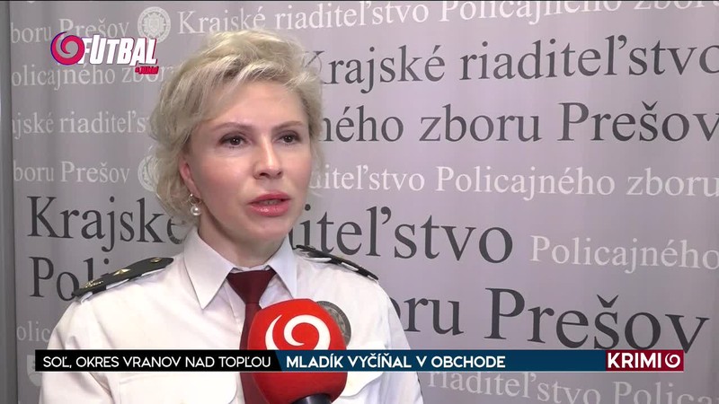 MLADÍK VYČÍŇAL V OBCHODE