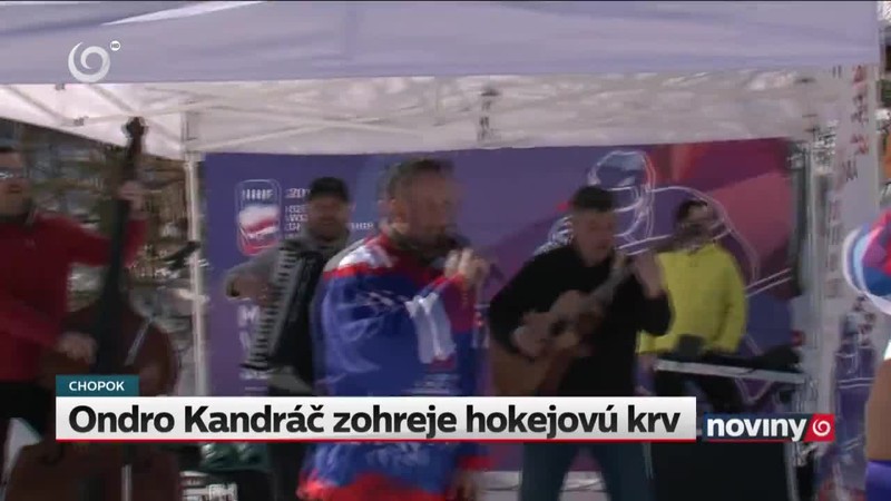 Ondro Kandráč zohreje hokejovú krv