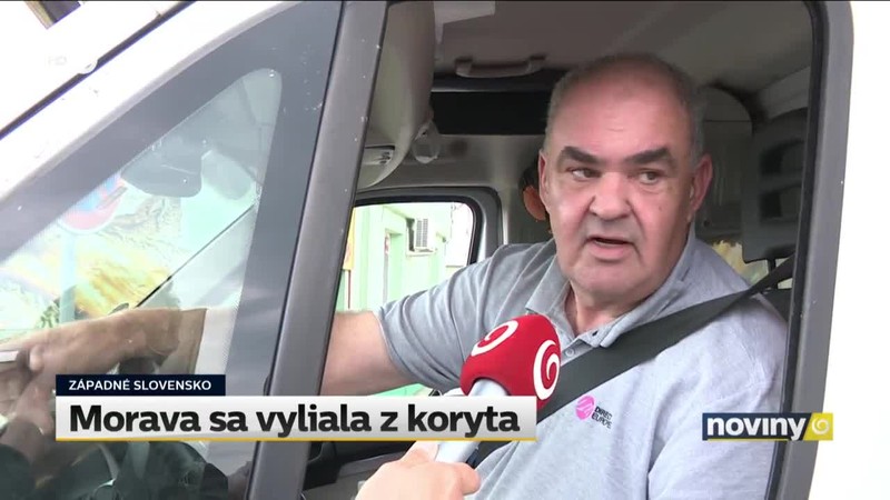 Morava sa vyliala z koryta