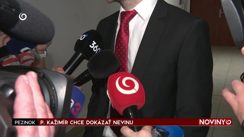P. KAŽIMÍR CHCE DOKÁZAŤ NEVINU