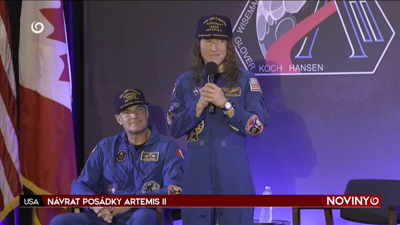 NÁVRAT POSÁDKY ARTEMIS II