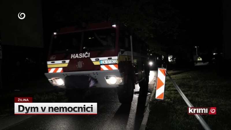 Dym v nemocnici