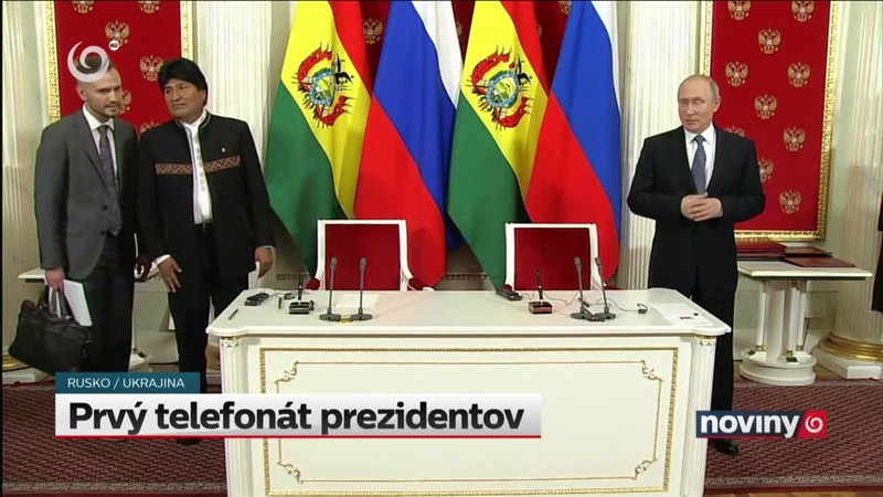 Prvý telefonát prezidentov