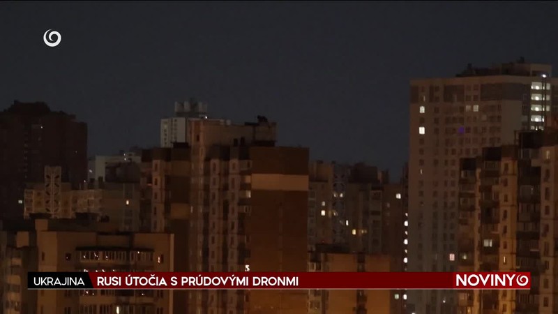 RUSI ÚTOČIA S PRÚDOVÝMI DRONMI