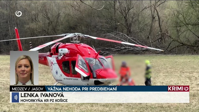 VÁŽNA NEHODA PRI PREDBIEHANÍ