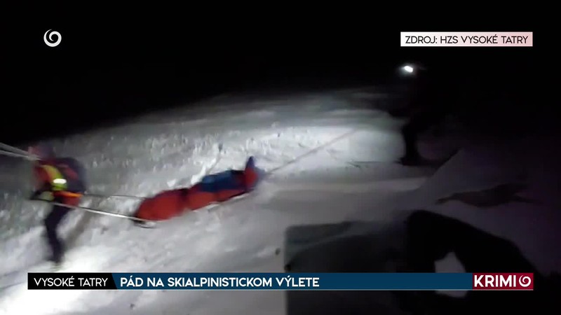 PÁD NA SKIALPINISTICKOM VÝLETE