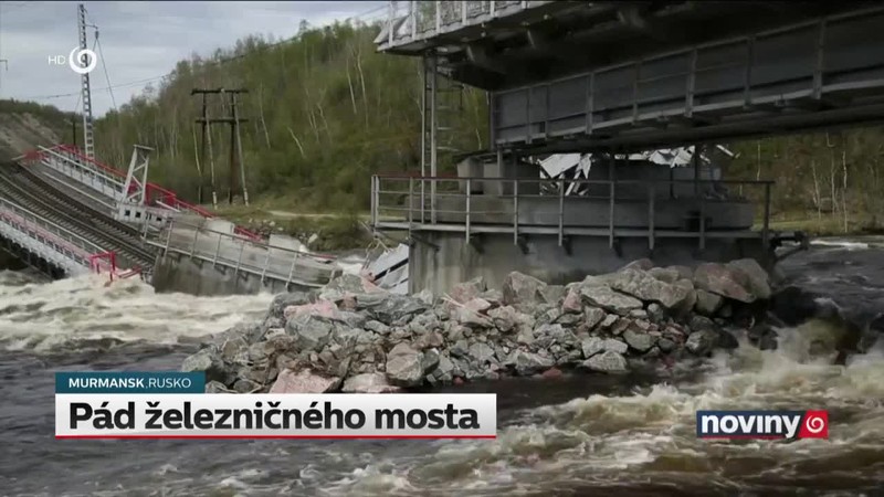 Pád železničného mosta