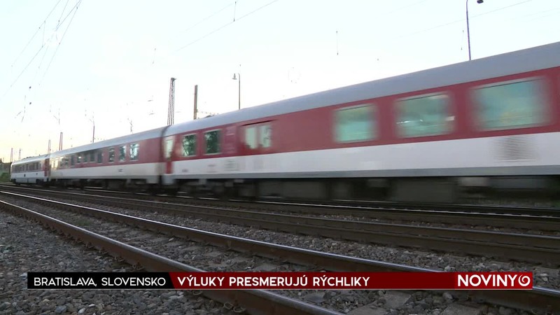 VÝLUKY PRESMERUJÚ RÝCHLIKY