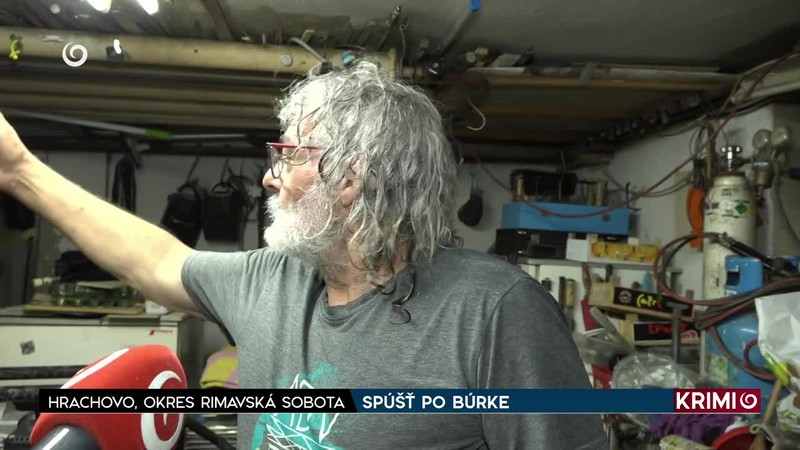 SPÚŠŤ PO BÚRKE