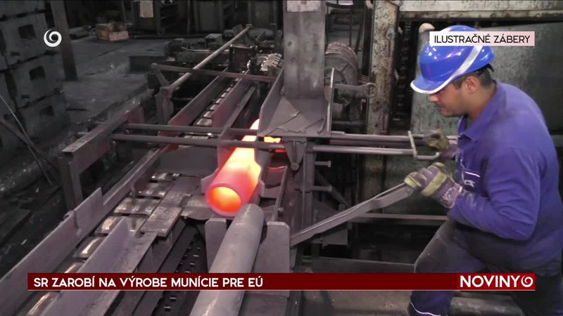 SR ZAROBÍ NA VÝROBE MUNÍCIE PRE EÚ