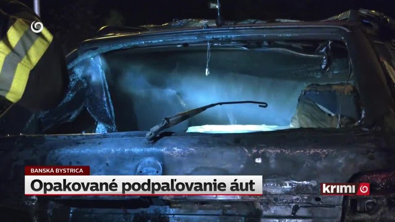 Opakované podpaľovanie áut