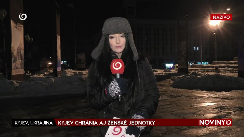 KYJEV CHRÁNIA AJ ŽENSKÉ JEDNOTKY