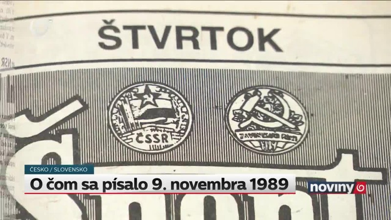 O čom sa písalo 9. novembra 1989