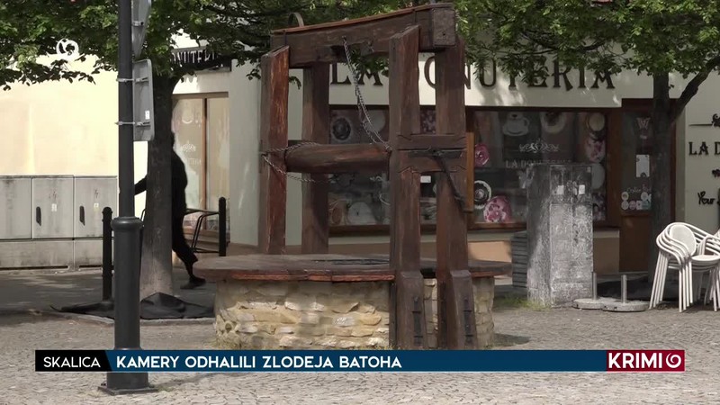 KAMERY ODHALILI ZLODEJA BATOHA