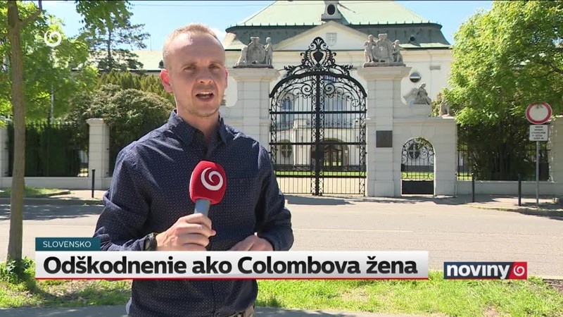 Odškodnenie ako Colombova žena