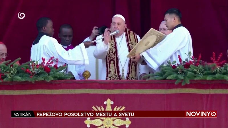 PÁPEŽOVO POSOLSTVO MESTU A SVETU