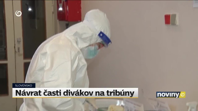 Návrat časti divákov na tribúny