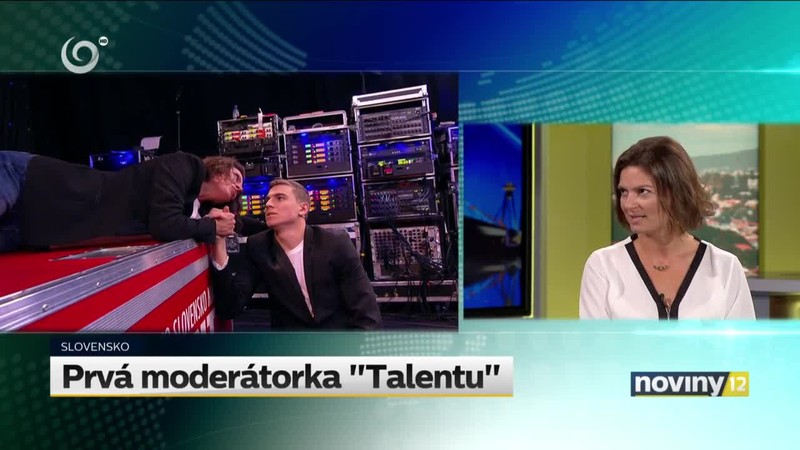 Lujza ako moderátorka ČSMT