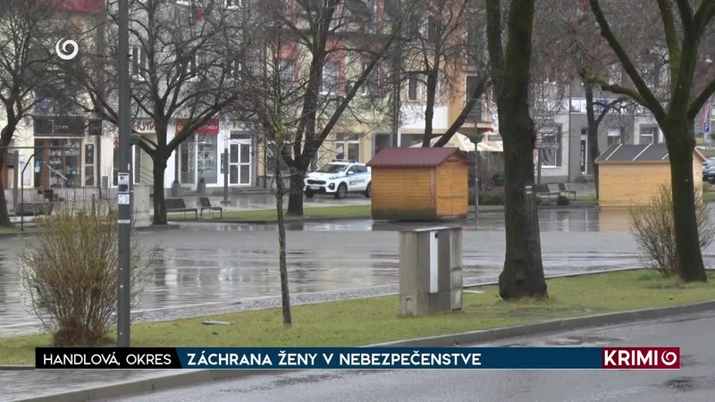 ZÁCHRANA ŽENY V NEBEZPEČENSTVE