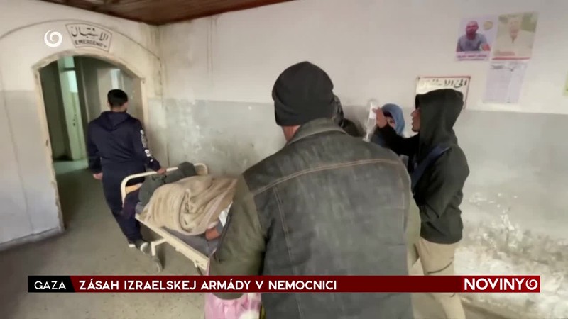 ZÁSAH IZRAELSKEJ ARMÁDY V NEMOCNICI