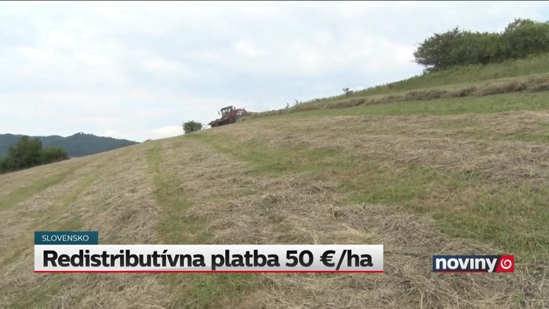 Redistributívna platba 50 €/ha