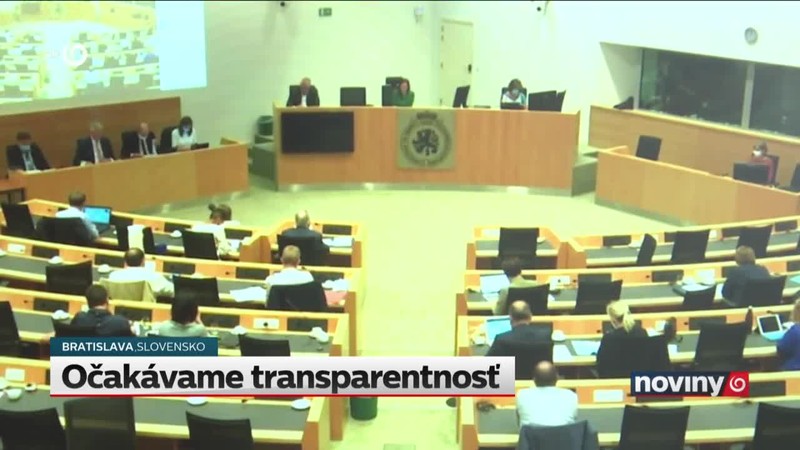 Očakávame transparentnosť