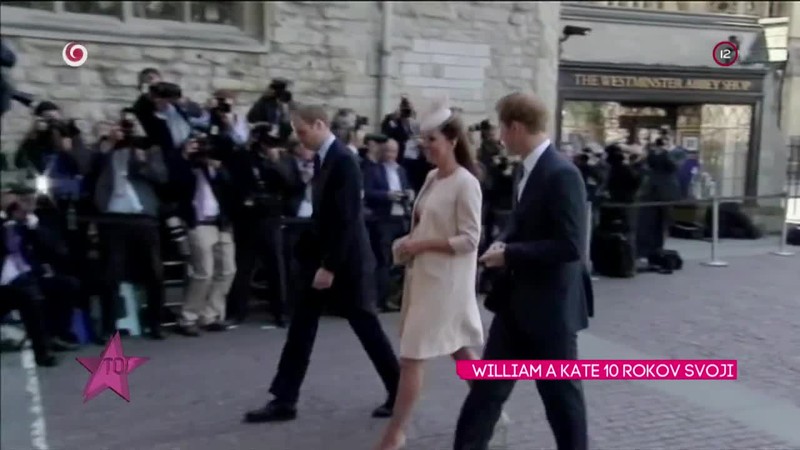 WILLIAM A KATE 10 ROKOV SVOJI