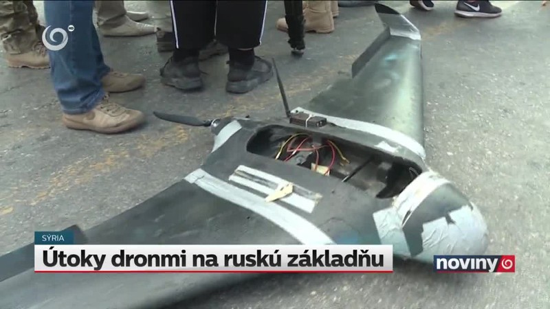 Útoky dronmi na ruskú základňu